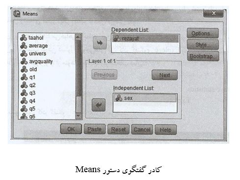 آموزش رسم جدول فراوانی در تحلیل آماری پایان نامه روانشناسی با spss