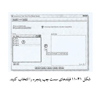
نحوه انجام آزمون فریدمن در spss
