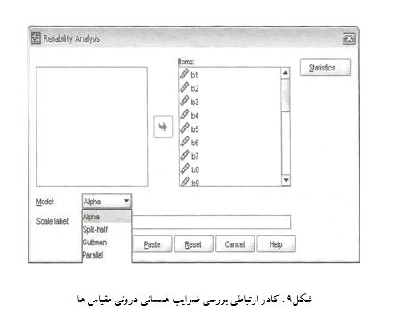 
روایی سازه با تحلیل عاملی
